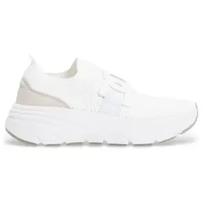 Twinset pour femme. 251TCP02G Baskets à enfiler blanches (41), Cuir, 5 à 8 cm, Lacets, Casuel