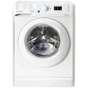 Lave-linge hublot 7kg INDESIT BWA71452WFRN Blanc TU pas cher