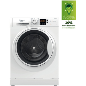 Lave linge ouverture hublot HOTPOINT NS9479WWFR pas cher
