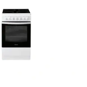 Comparateur de prix : Indesit Cuisinière vitrocéramique 59l 4 feux blanc - IS5V5PCWFR