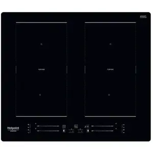 HOTPOINT HS5160CNE, 4 foyers, Flexi Duo, Sliders , 7200w HS5160CNE pas cher