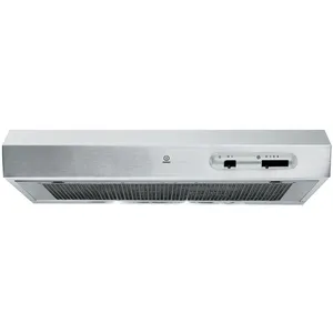 Indesit ISLK 66 LS X hotte 272 m³/h Encastrée Acier inoxydable D - Hottes (272 m³/h, Conduit / Recirculation, E, D, D, 70 dB) pas cher