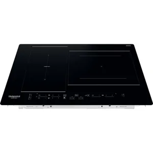 Comparateur de prix : Table de cuisson induction 60cm 3 foyers 7200w noir Hotpoint HB2760BNE