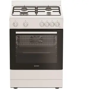 Comparateur de prix : Cuisinière gaz 72l 4 feux blanc - Indesit - I6G5KCW -