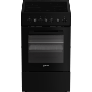 Comparateur de prix : Cuisinière vitrocéramique 50 cm INDESIT I5V3PCB
