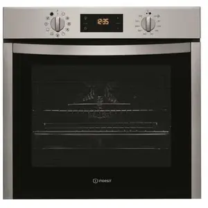 Indesit four intégrable multifonction 71l 56cm a+ catalyse inox - ifw5844cix pas cher