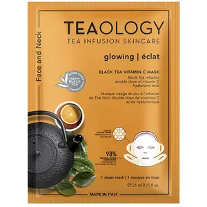 Teaology Visage Et Cou Masque vitamine C au thé noir 21 mlVendu parnotino