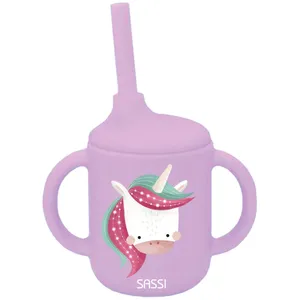 Comparateur de prix : Sassi junior Gobelet En Silicone Sparkly La Licorne