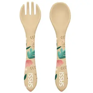 Comparateur de prix : Sassi junior Couverts En Silicone Gnawy Le Paresseux