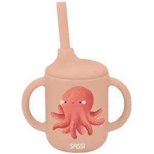 Sassi Junior Gobelet En Silicone Slurpy La Pieuvre pas cher