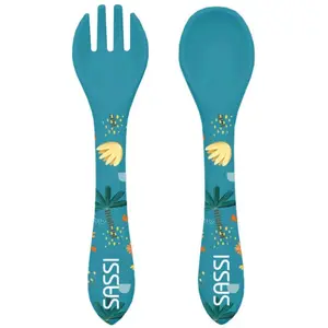 Sassi Couverts En Silicone Munchy L'ours pas cher