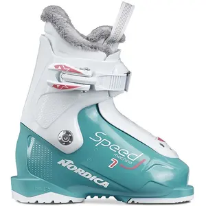 Nordica Chaussures De Ski Speedmachine J 1 Bleu Fille bleu MD18.5 pas cher