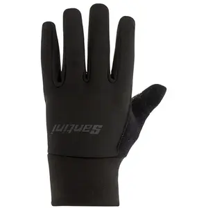 Gants longs Santini Colore noir - XS-S pas cher