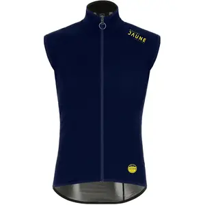Gilet coupe-vent Santini Le Maillot Jaune Allez bleu marine - M