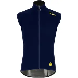 Gilet coupe-vent Santini Le Maillot Jaune Allez bleu marine - L