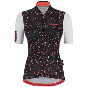 Santini Maillot à Manches Courtes Delta Pietra 2XL pas cher