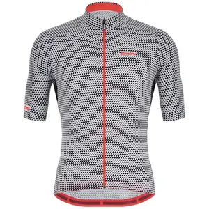 Santini Maillot à Manches Courtes Karma Kite XS pas cher