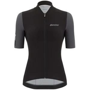 Santini Redux Stamina Short Sleeve Jersey Noir 2XL FemmeVendu parbikeinn