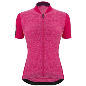 Comparateur de prix : Maillot Santini Colore Puro manche courte rose framboise femme - Coupe Sleek - L