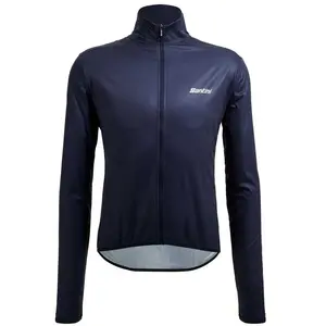 Veste fine coupe-vent Santini Nebula bleu outremer - Coupe Classic - S pas cher