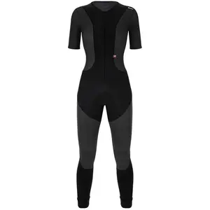 Comparateur de prix : Cuissard long Santini Vega Dry noir gris foncé femme - S