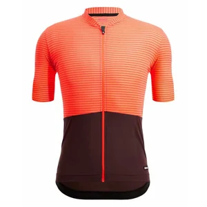 Santini Maillot à Manches Courtes Colore Riga pas cher