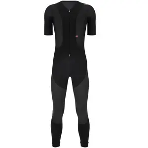 Cuissard long Santini Vega Dry noir gris foncé - M pas cher