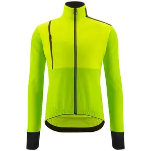 Veste Santini Vega Absolute vert fluo - Coupe Slim - L pas cher