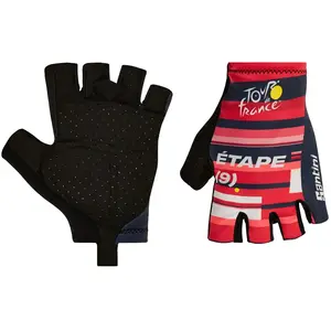 Santini Gants TOUR DE FRANCE Aigle-Châtel 2022 pas cher