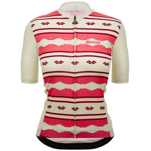 Santini Maillot à Manches Courtes Pendelton pas cher