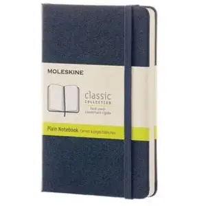 Comparateur de prix : Moleskine Carnet classique format de poche à pages blanches couverture rigide Bleu