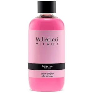 MILLEFIORI MILANO Recharge bouquet parfumé - Litchi rose - 500 ml pas cher