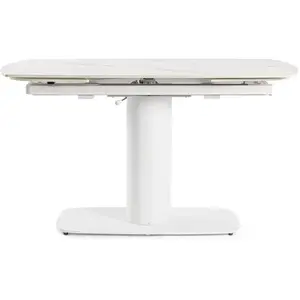 BIZZOTTO Table Jeremias 140-200x80 Blanche extensible JEREMIAS-0731279...