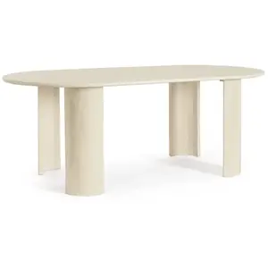 BIZZOTTO Table Orlando Naturel 210X100 ORLANDO-0747027-NAT pas cher