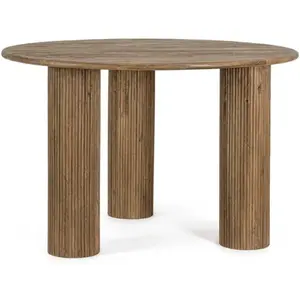 CONCEPT1 Table Dacca Brown D120 DACCA-0747036 pas cher