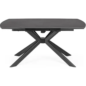 Comparateur de prix : BIZZOTTO SALON Janika noir 160/240 x 90 x h77 cm JANIKA-T-0731288