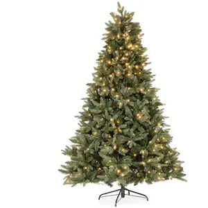Bizzotto Sapin de Noël en polyéthylène et PVC, hauteur 150 cm, 1367 branches, 2 pas cher
