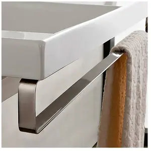 Scarabeo Teorema Barre porte-serviette de toilette, 10042CR, pas cher