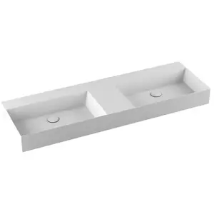 Azzurra Ceramica ELEGANCE SQUARED | Lavabo double pas cher