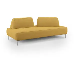 Divani.store Newton Canapé modulable avec dossier amovibles T07 167 cm jaune