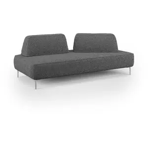 Divani.store Newton Canapé Modulable - Anthracite pas cher