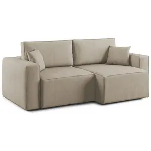 Comparateur de prix : Divani.store Morfeo Canapé avec Assise Extractible - Beige