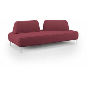 Divani.store Newton Divano lineare con schienali movibili T07 Rosso
