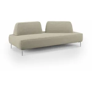 Divani.store Newton Canapé modulable avec dossier amovibles T07 212 cm beige