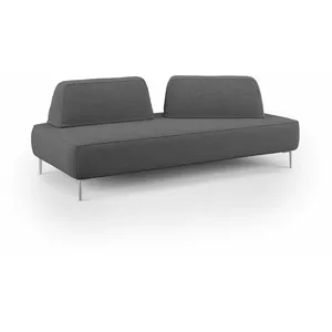 Divani.store Newton Canapé modulable avec dossier amovibles T07 212 cm anthracite pas cher