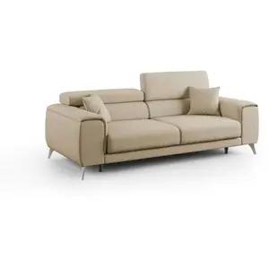 Divani.store Fusion T05 185 cm Beige pas cher