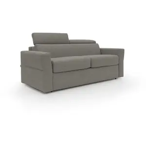Divani.store Avalon Canapé lit T03 180 cm - Taupe pas cher