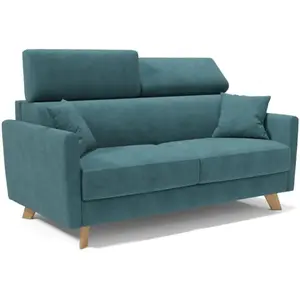 Comparateur de prix : Divani.store Canapé convertible avec têtières réglables 200 cm vert