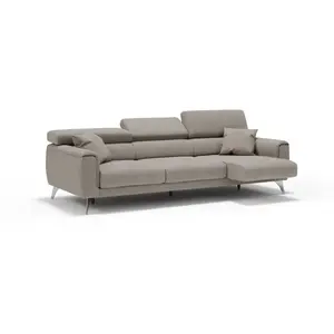 Divani.store Canapé Caravaggio extensible - Beige