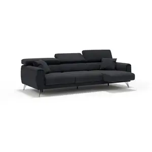 Divani.store Caravaggio - Noir pas cher